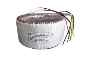 Professional Customized All Copper Winding 24v 48v Ups Inverter Low Voltage Ring 45 0 45 Voltage Stabilizer Toroidal Transformer