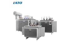 FATO 10-2500kVA 10kV Three Phase Oil Immersed Distribution Transformer S11-M Series 50/60Hz 11kV 33kV Oil Type Power Transformer