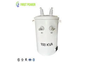 UL CUL CE 6KV 10KV 15KV 20KV 35KV 30KVA 50KVA 100KVA 167KVA Single Phase Step Down Pole Mounted Transformer For Industrial