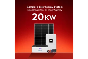 KEVOLT Hybrid Solar System 5kW 10kW 15kW 20kW 50kW Off Grid Solar Power System Complete Kit Solar Energy System for Home