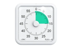 Factory Supply Yunbaoit Visual Timer Toddler 60 Minute Kid Countdown Timer Classroom Study Time Management Magnetic Visual Timer