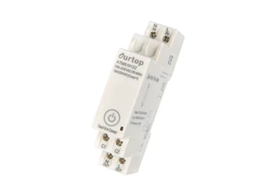 Ourtop ATMS1612Z Zigbee Timer Compatible Alexa Google Home 220v With Neutral Smart Electricity Meter 16A