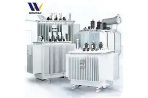 Power Distribution Oil Immersed Transformers 400kva 1000kva 2500kva Three Phase 10kv 11kv 22kV 33kV 35kV Input Copper/Aluminum