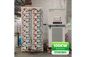 Industrial Ess Energy Storage System Hybrid 100kw Inverter 215KWH 200KWH Battery Off On Grid Commercial Battery Storage System