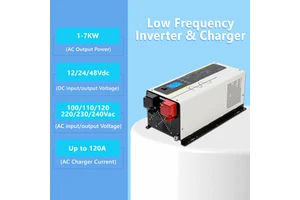 Off-grid Solar Inverter Low Frequency Pure Sine Wave Micro Inverter 12V 24V 1000W Low Frequency Pure Sine Wave Factory Price