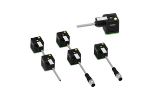 Din 43650 A B C Type Solenoid Valve Connector With Molded Plug Cable For Industrial Equipment