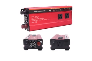 MFW New Inverter US Plug 500W 1000W 12V to 220V Smart Digital Display