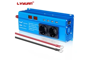 Inversor 1000W Pure Sine Wave Power Inverter 12V 24V 48V to 110V 220V Dc to Ac Solar Inverter