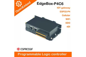 Automation Industrial PLC Controller ESP32-P4 SCADA WIFI GPS 4G Double Ethernet RS485 RS232 IO Modules Programmable Controller