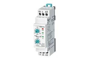 Samwha-Dsp ERV-YU Din Rail Electronic Star Delta Time Relay Timer Motor Starter 150-260VAC 24VDC 110V