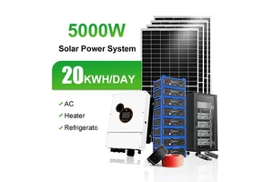 Solarsysolar Energy Systemh 3kwh Netzgebundenessolar Power Systeml10kw 20kwkomplettsolar Systemlsystem Fur Zu Hause 50 / 60HZ