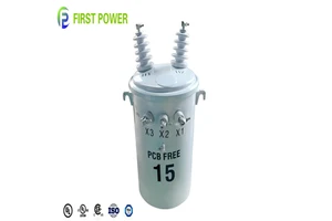 UL CUL CE ANSI 50/60HZ D11 Type 6KV 10KV 15KV 20KV 35KV MV&HV Transformer Pole Mounted 15KVA For Electric Power Distribution