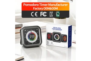Magnetic Digital Visual Kitchen Countdown Pomodoro Cube Seconds Minute Hour Timer ADHD Kids Children Student Focus Study Timer