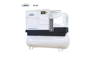 Langair 10 Hp 7.5kw 20hp 15kw Screw Air Compressor Screw Inverter Combined Air Compressor