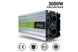 3KW 500W 1000W 1500W 2000W 3000W 5000W 6000W Power Inverter 12V 24V 48V DC to 110V 220V AC Pure Sine Wave Off Grid Inverter