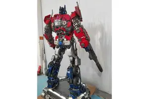 Pre-Sale Outdoor Giant Optimus Prime Transformer Robot Sculpture Transformer Life Size Movie Statues Hero Statue