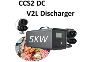 Longood LGV2L-001 Hot 5KW 220V Electric Car Discharger CCS2 V2L New Design Portable Inverter for Replacement/Repair