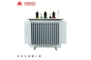 Yawei 3 Phase Step Down 33kv 50kva 100kva 200kva 300kva 400kva 0il Immersed Transformers Pricing