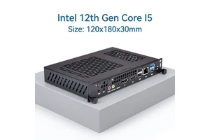 Interactive Whiteboard OPS PC Intel 12th Gen Core I5 2*DDR4 8GB 256GB 180x119x30mm OPS Computer 80Pin 4K Display Ops Mini PC