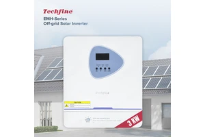 Techfine Pure Sine Wave 3000 Watt Wide PV Range off Grid 3KW 3000w 24v Mppt Solar Power Inverter