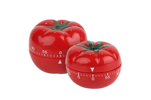 Tomato Timer Electronic Kitchen Timer Reminder Pomodoro Mechanical Countdown Alarm Kitchen Cooking Tool Game Timer Clock