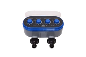2 Outlet Zone Weather Resistant Automatic Garden Watering Timer Controller Digital Garden Timer Water Tap Timer Controller