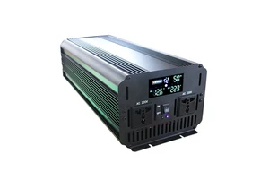 Pure Sine Wave 12v 24V to 220v Inverter 3000w 12000w Dc Ac Car Power Inverter