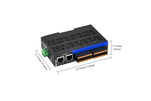 EIP Control EDS-32A Series EtherCAT Remote IO Data Acquisition Module Ethernet Communication PLC Controller 16-way in Stock