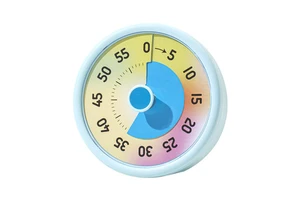 New Design 60 Minutes Visual Timer High Quality OEM Kitchen Timers Kids Study Countdown Timer Alarm Clock