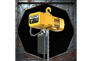 ALLMAN High Efficiency Hoisting 1ton 220V 380Volt Electric Chain Hoist With Inverter Industrial Winch For Lifting And Workshop
