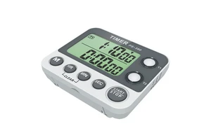 StopWatch Timer PS-390 Flash Light Two-Set Kitchen Timer ABS Material Electronics
