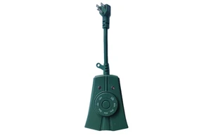 Hot Selling 2-Outlet Photocell Outdoor Countdown Timer for Holiday Christmas Lighting