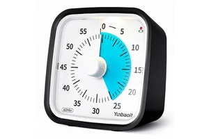 OEM Yunbaoit 60-Minute Silent Clock Kids Study Timer Classroom Kitchen Office Portable Time Timer Google Countdown Visual Timer
