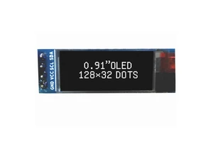 0.91 Inch I2C 12832 OLED Display module Monochrome Oled Display