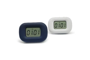 Digital Timer Clock Kitchen Alarm Count Down Timer with Clock Magnetic LCD Large Display