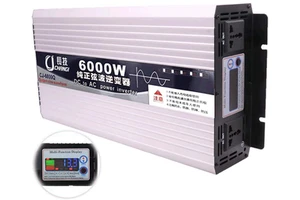 Pure Sine Wave Inverter 8000W 6000W 5000W DC12V 24V to AC110V 220V Inverter Power Converter Mixed