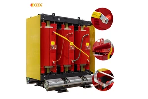 CEEG Power High Efficiency 11KV/6KV Coil 50Hz Copper Dry Type Power Transformer For Green Energy Substation