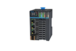 Gigabit Ethernet High Speed PLC Controller 2ns CPU Processing 32 Digital IO NPN Output Data Processing Module