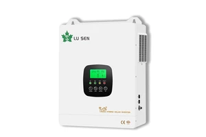 Wholesale 3KW 5KW 10KW Solar Three-Phase Inverter On-Grid Hybrid Inverter with Lithium Battery Single AC Output