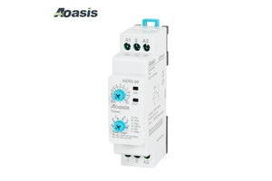 100h AERV-08 AC/DC Delay On Multi Time Range Timer Relay SPDT 1NC Time Relay
