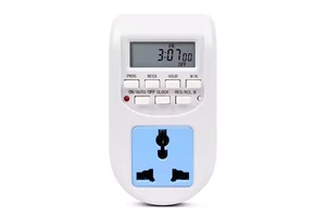Digital Timer Plug Programmable Light Timer Plug Socket UK Plug Timer Switch Countdown Appliances Energy Saver