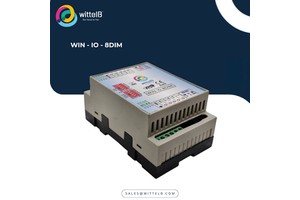 IO Module with 8 Digital Input Ports and Modbus RTU RS485 Interface