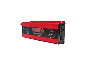 SUSWE Power Inverter Generator 1000/2000/2200/3000 Watt Pure Sine Wave Inverter 220V 110V Inverter
