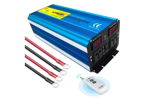 Amazon HOT LVYUAN Inverter Real Power 4000W peak Power 8000W DC 12V 24V to AC 120V 230V Pure Sine Wave Inverter for Wholesale