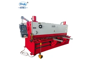 Hydraulic Steel Plate Shearing Machine Guillotina QC11Y With Core Components Pump Gear Motor PLC