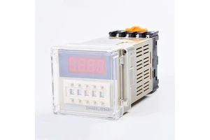 DH48S-2Z 2Z Delay Relay Time Relay with Socket AC110V AC220V DC24V DC12V 8 Pins, Electronic Digital Time Relay