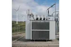 Three Phase Step Up Step Down Oil Filled Transformer 22kV Solar Farm Mining Site Hermetically Sealed Unit