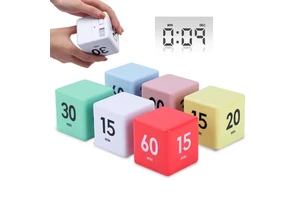 New Student Digital with Mute Vibration Mode Backlight Cooking Time Reminder with Alarm Clock Kitchen Countdown Timer