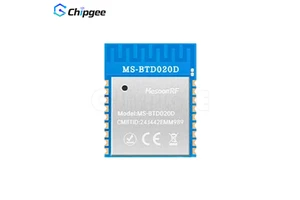 Chipgee Industrial Dual-Mode 5.0 Module, Replace For FSC-BT826, BR/EDR+BLE, UART Serial Port Transceiver, 13.5*10.8mm MS-BTD020D