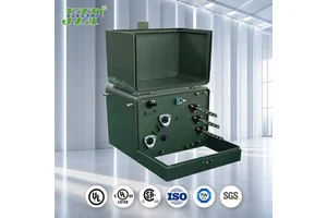 JZP IEEE Single Phase Pad Mounted Transformer 12.47KV 50 75 167KVA Underground Radial Loop Oil Immersed Distribution Transformer